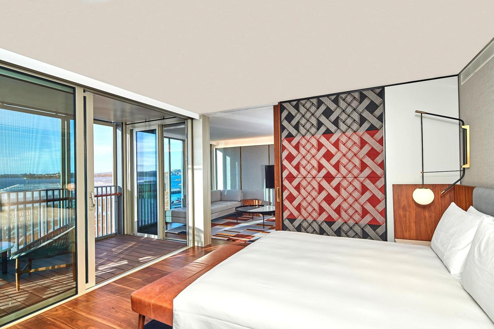 Park Hyatt Auckland Hotel Eksteriør billede A room at the hotel