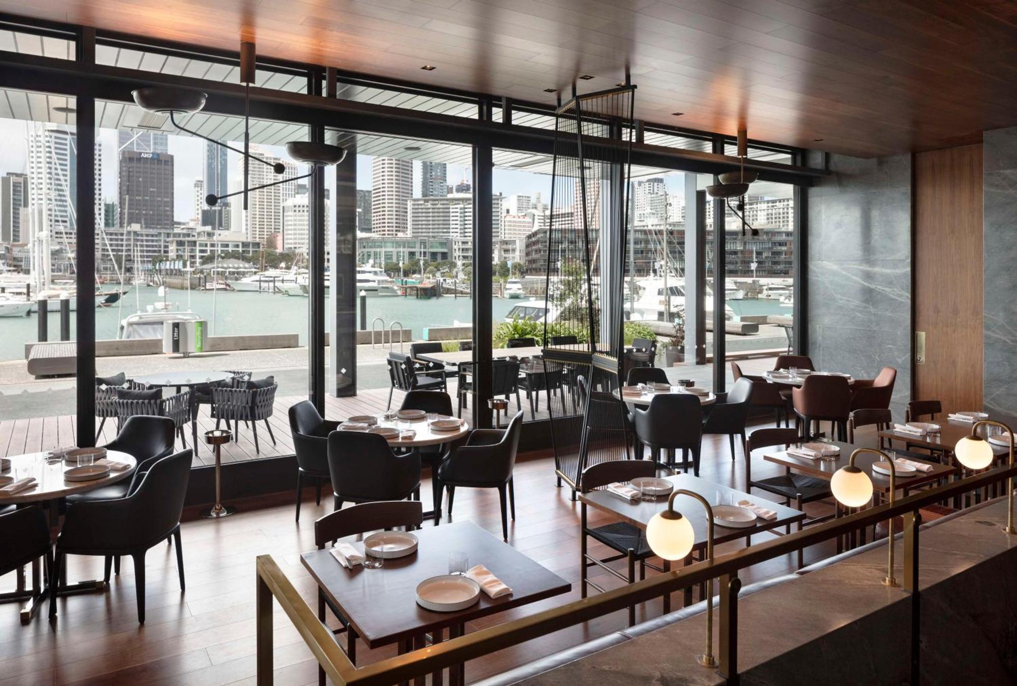 Park Hyatt Auckland Hotel Eksteriør billede The interior of the restaurant
